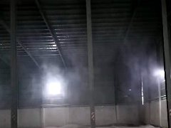 <b>唐山矿厂厂房高压喷雾降尘效果</b>