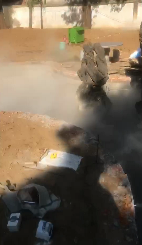 <b>安徽麻城小庭院景观造雾工程安装调试完毕</b>